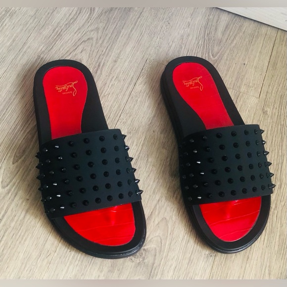 Christian Louboutin men slides Size 44EU, 10US - Picture 6 of 16
